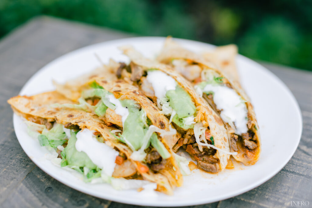 Surf Turf Quesadilla Los Rancheros Taco Shop